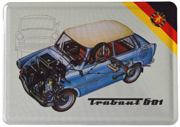 Nostalgic Art Blechpostkarte Trabant 601